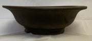 12" Unglazed Yixing Bonsai Pots Round